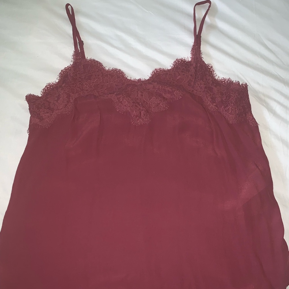 Abercrombie Lace Trim Cami